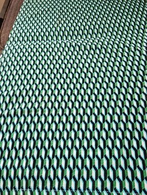 Diane Von Furstenberg Green And Black Tea Towel